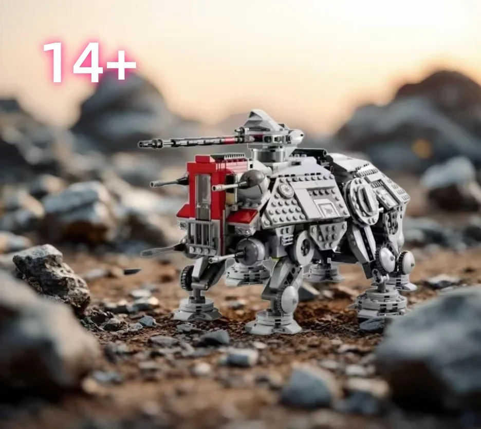 

Конструктор MOC-75337 «Звездный конфликт: Вездеходный тактический активатор AT-TE Walker» (1082 детали), модель-игрушка, подарок на день рождения