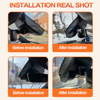 Plug and play HD 4K 2160P Dash Cam Camera Car DVR Video Recorder For Geely Tugella Xingyue FY11 2020 2021 2022 2023 2024 Dashcam