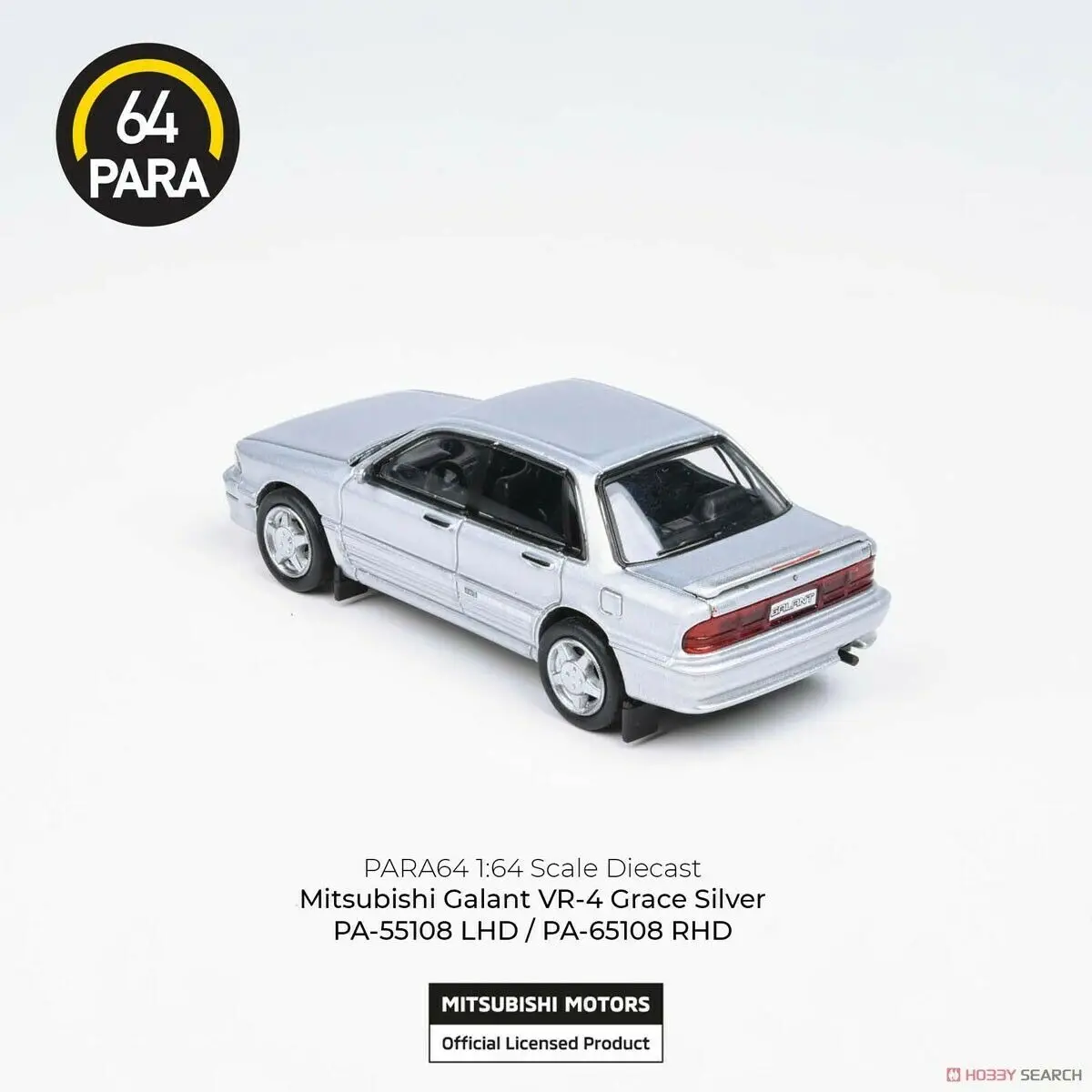 New 1/64 Scale  Galant VR-4 Diecast Alloy toy cars Simulation Model By Para6464 For Collection gift