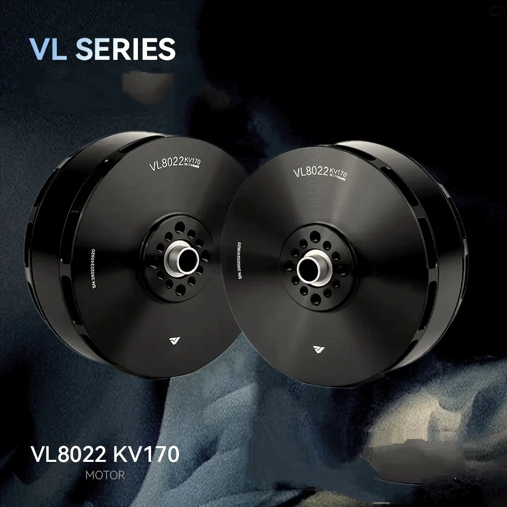 

T-MOTOR VL8022 KV170 VTOL Бесщеточный двигатель для дрона БПЛА Промышленная быстрая адаптивная система блокировки пропеллера подходит для MTOW (квадроцикл) 40 кг