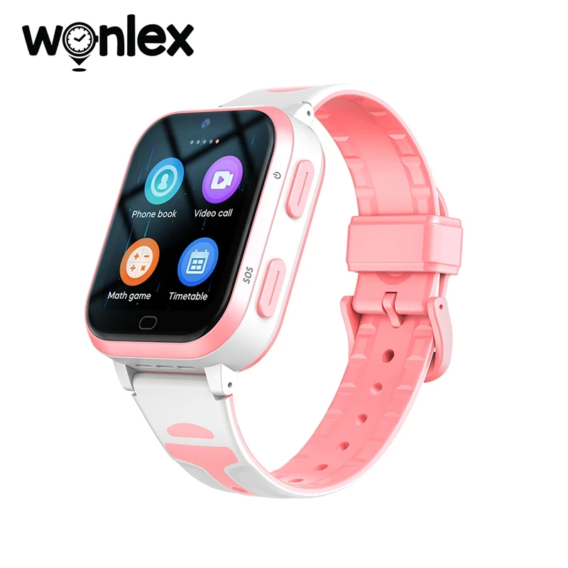 Wonlex Kids 4G Smart Watch KT11Pro Child GPS SOS Location Camera Phone Android8.1 Video Call Whatsapp