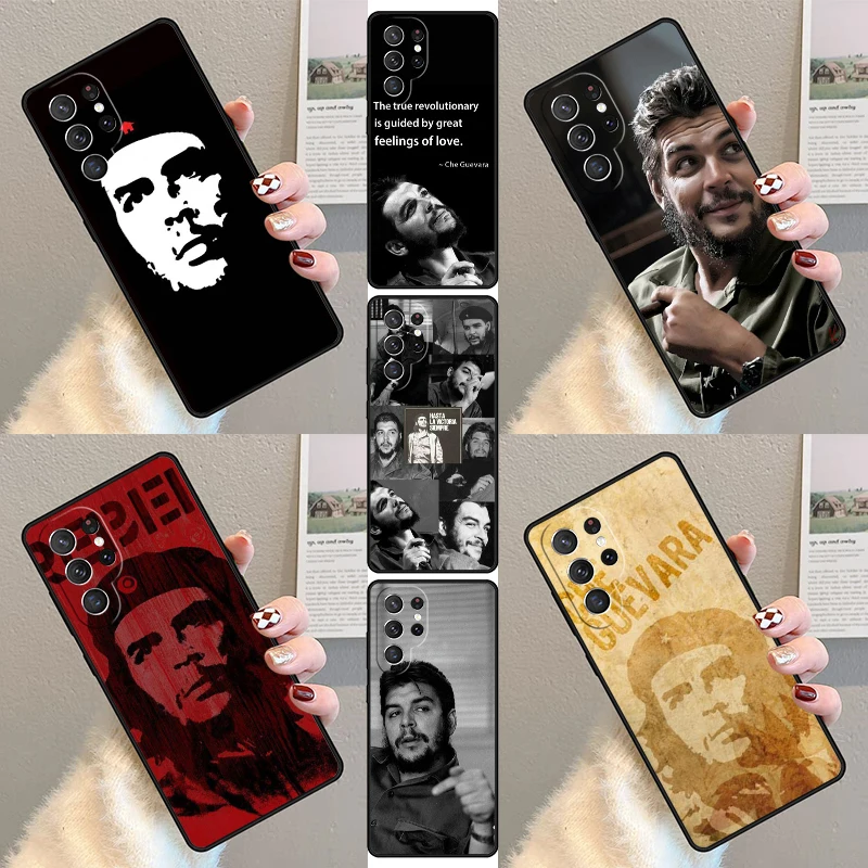 Artist Unknown Che Guevara Phone Case For Samsung Galaxy S23 S21 S20 FE S24 S22 Ultra Note20 S10 S9 S8 Plus Silicone Cover