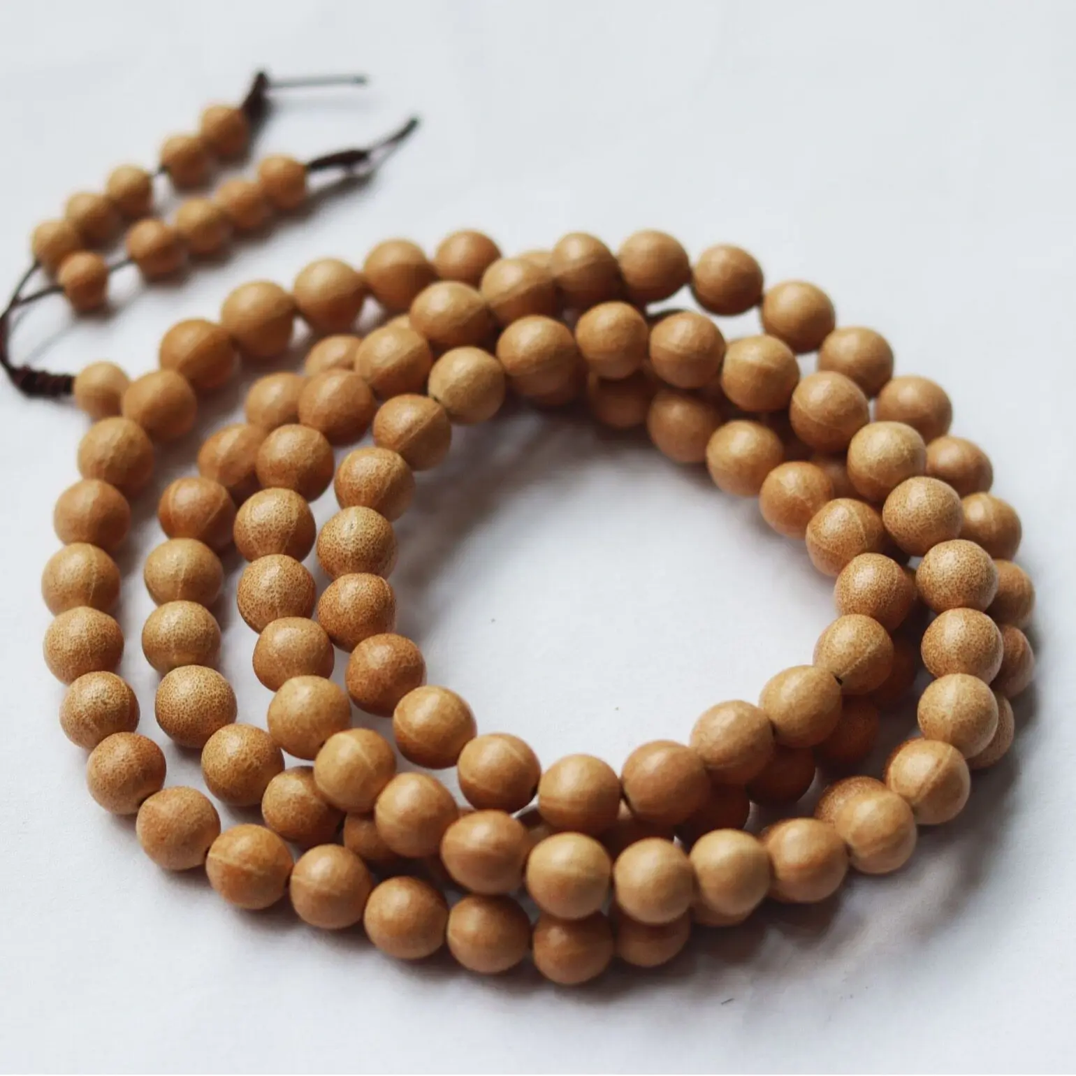 Chinese Style Tiantai Mountain Five Line Bodhi 108 Beads Mala Prayer Bracelet Good Luck Fortune Blessing Meditation High Density