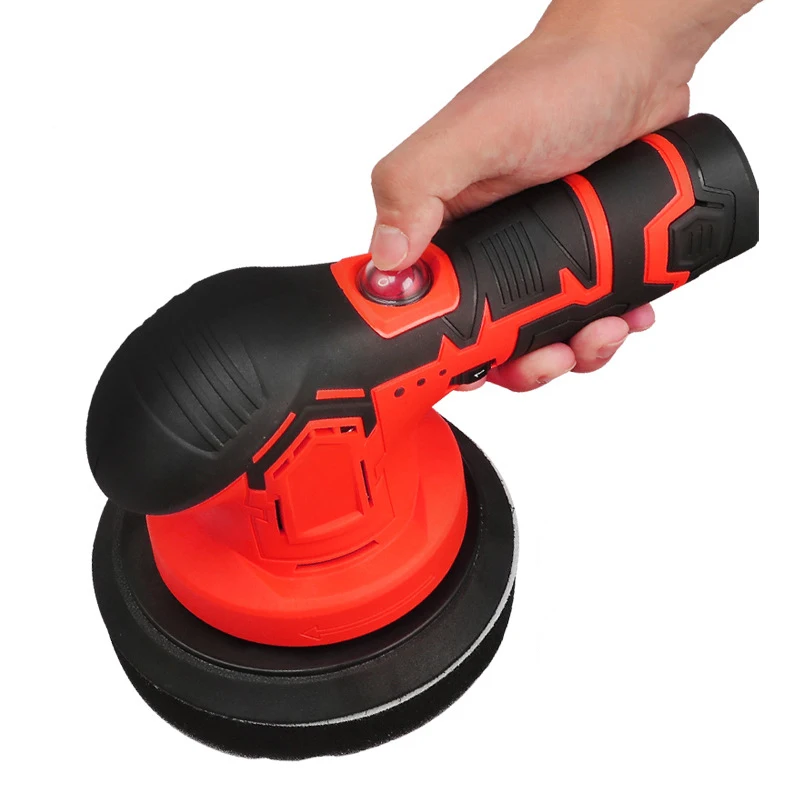 

12V Lithium Battery Handheld Glaze Sealing Machine Marble Floor Tile Polishing Machine Car Beauty Waxing Machine Cordless