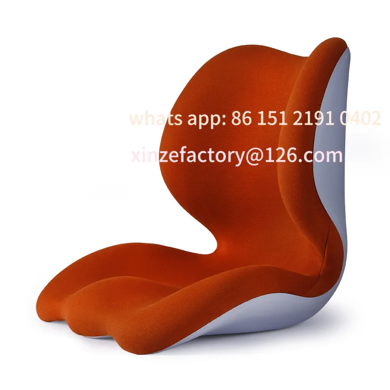 

Customizable Lumbar Support Cushion: The Ultimate Solution for Long Hours of Seated Work Extra-Large, Extra-Thick Cushion