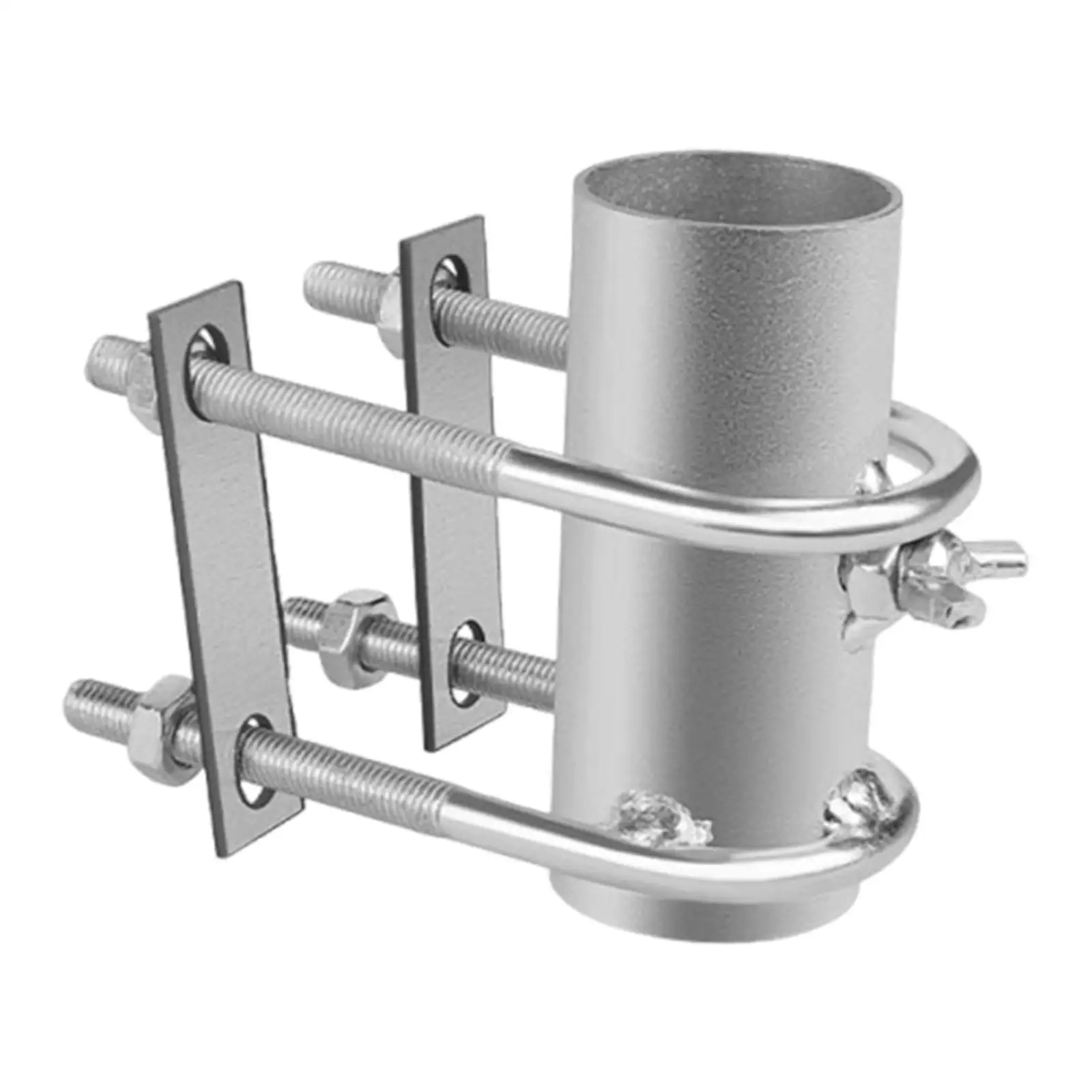 Patio Umbrella Stand Railing Mounting Beach Barbecue Boat Yard Bench Heavy Duty