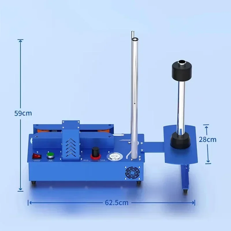 Automatic Air Cushion Machine Bubble Pillow Gourd Film Inflator Bubble Film Bubble Bag Express Packer Airbag Inflator 8m/min
