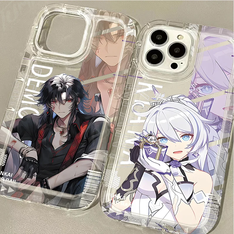 Anime Honkai Star Rail Case for Xiaomi 13T 12T 14 13 12 12X 12S 11 Lite 10 11i POCO X6 Pro X3 NFC X4 GT X5 F3 F4 F5 Back Cover