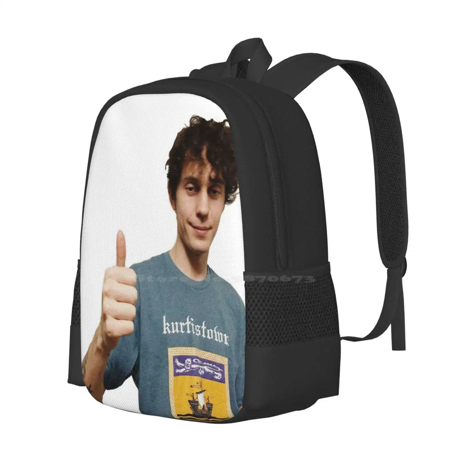 Kurtis Conner Teen College Student Backpack Pattern Design Bags Kurtis Conner Kurtis Connor Vine Meme Cody Ko