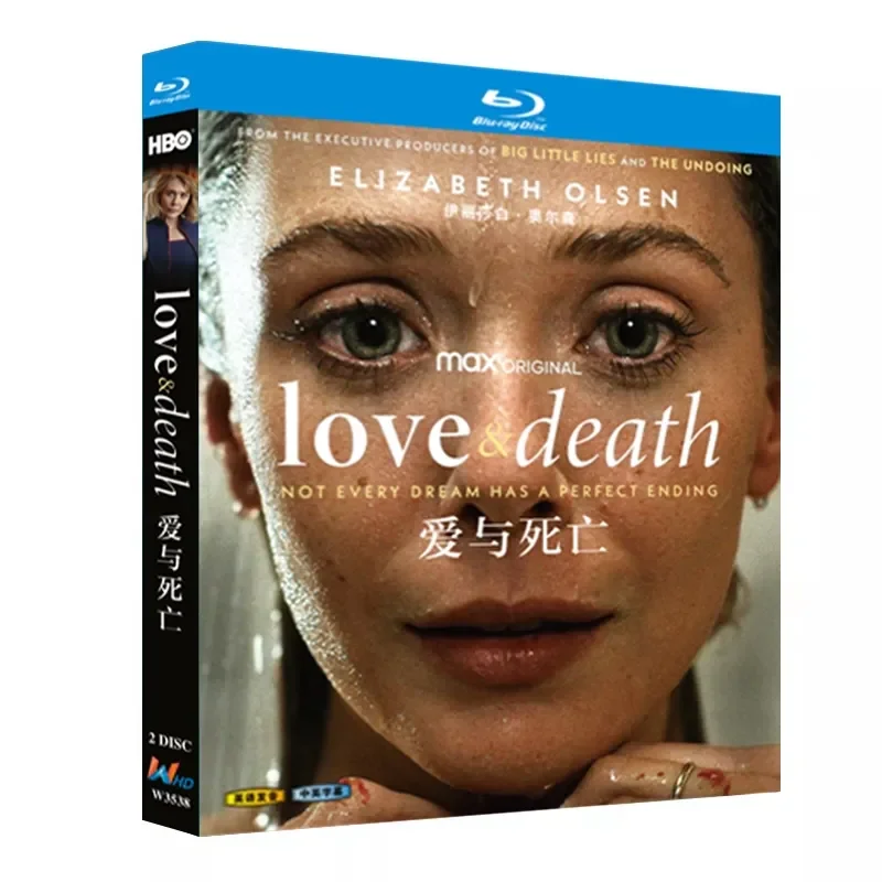 

Blu-ray Ultra HD American TV Series Love and Death Season 1 BD Disc CD Box with Chinese and English Traditional Subtitles