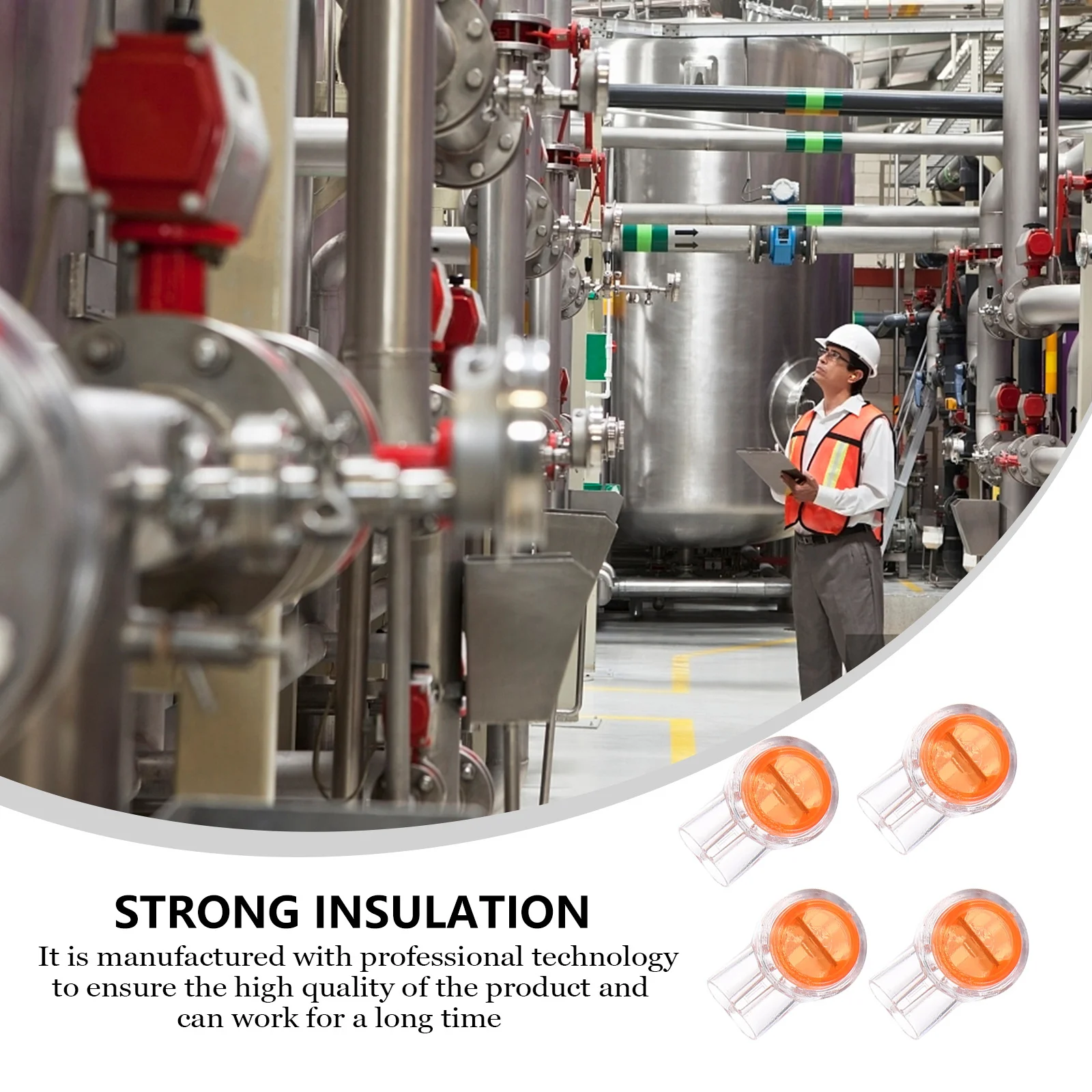 

200Pcs Uy Type Wire Terminal Splice Connector Waterproof Gel Filled Crimp Terminals Wiring Connector Wire Terminal