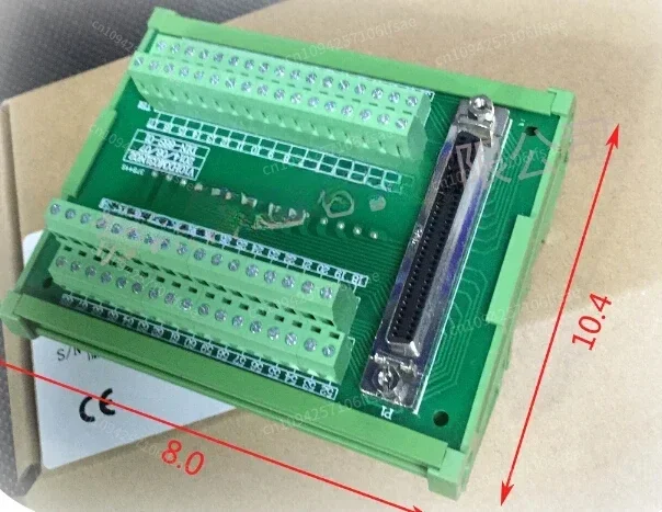 

NEW 68P Terminal Board Amp AMP SCSI-68P Female Seat Advantech Linghua DIN-68S-01 Relay Terminal Station