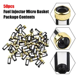 Fuel Injector Fiter Repair Kit For ASNU03C Micro Filters For Car Repair Accessories Replaceable Tools Filter 6*3*12mm 50pcs/Set