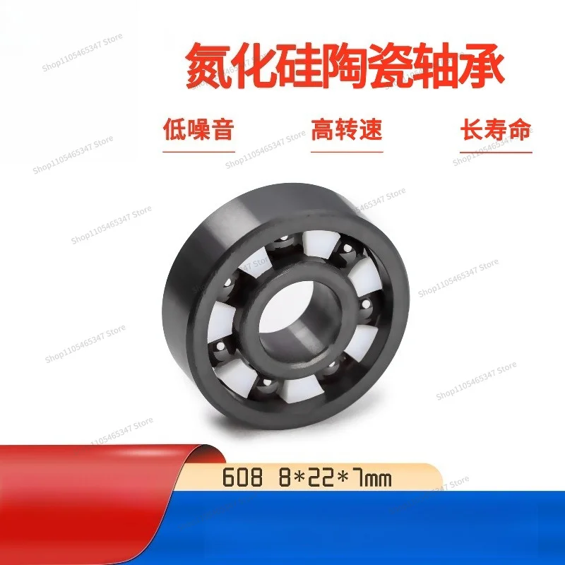 For Full Ceramic Bearing 603 604 605 606 Corrosion Resistant  High Temperature Water Drop Wheel Line Cup