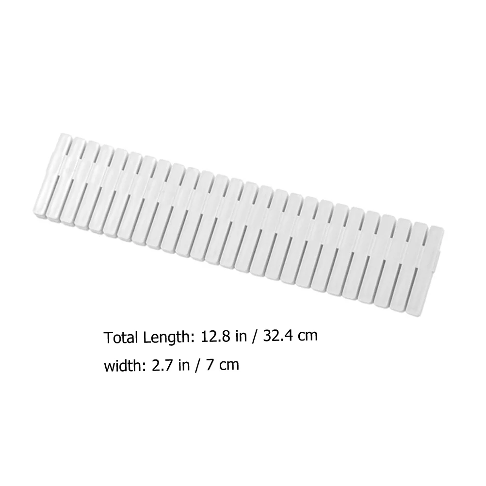 

8 Pcs Drawer Dividers Storage Household Plastic Dressing Table Separators Adjustable Design Multipurpose Underwear Box ganizer