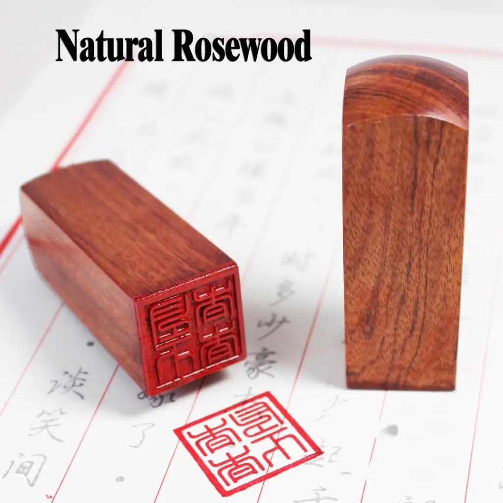 Custom Chinese Name Stamp Calligraphy Painting Stamp Kanji Korean English Wood Stamps Teacher Painter Gift Chop Square Stamp