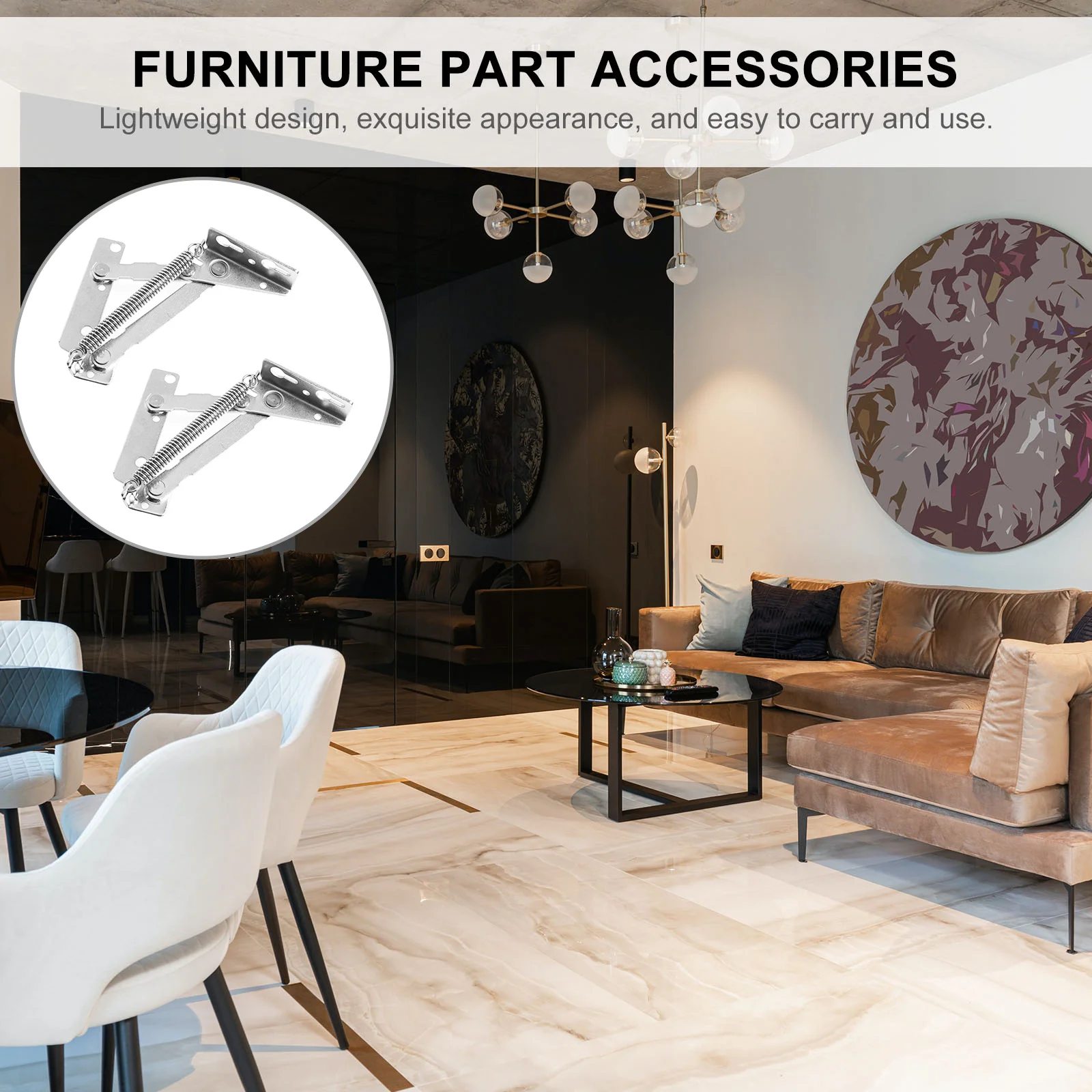 

1 Pair 80-Degree Hinge For Sofa Cabinet Door Furniture Accessory Home Use Scissors Hinges Hardware Fitting