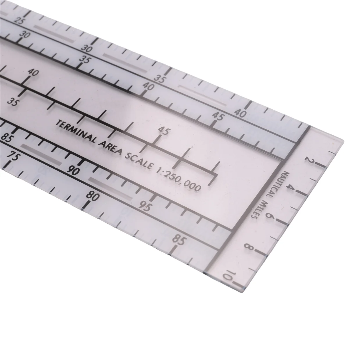 Plotter de navegação de aviação, plotter fixo Premier com WACCharts, ferramentas de roteiras de planejamento de voo para pilotos, para estudantes