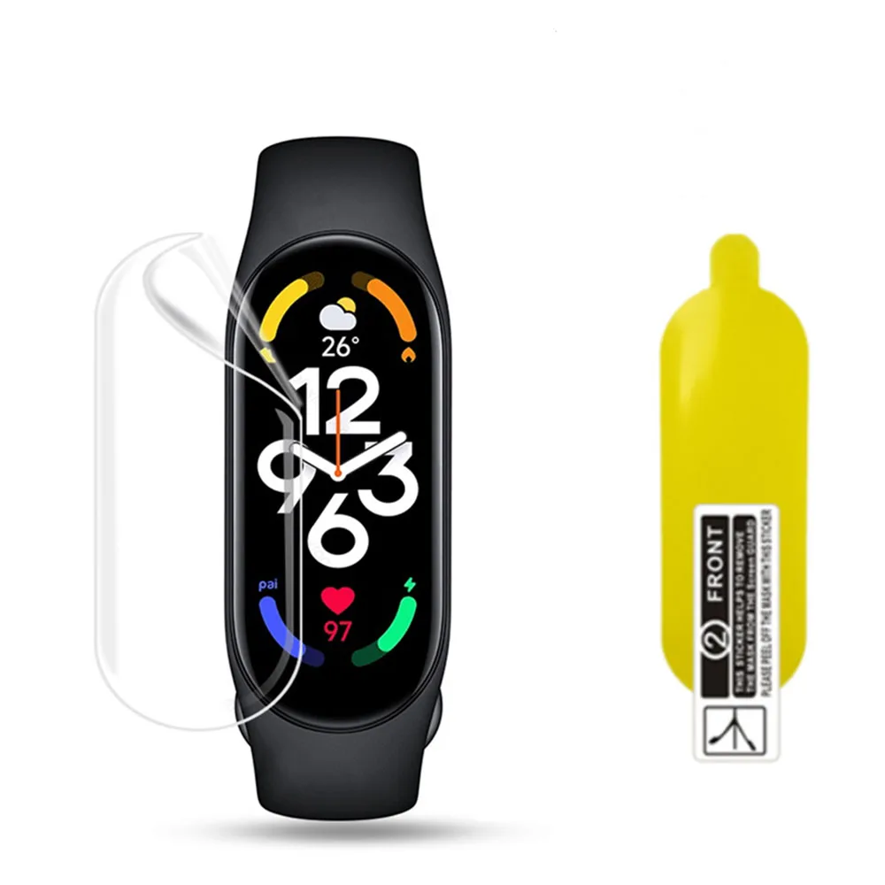 Siêu Mỏng HD Trong Suốt Full Bảo Vệ Màn Hình Trong Cho Xiaomi Miband 3 Mi Band 3 Đồng Hồ Thông Minh Smartwatch Trong Suốt Bảo Vệ Màn Hình HD Phim
