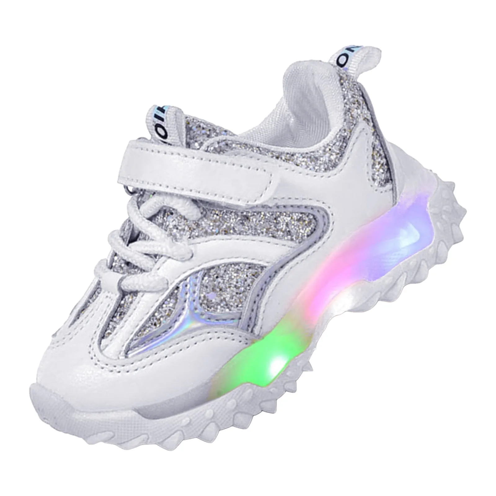 

Sneakers for Boys Spring Non Slip Soft Sole Baby Toddler LED Flashing Lights Shoes Boys Girls Kids Sports Boys Size 5 Sneakers