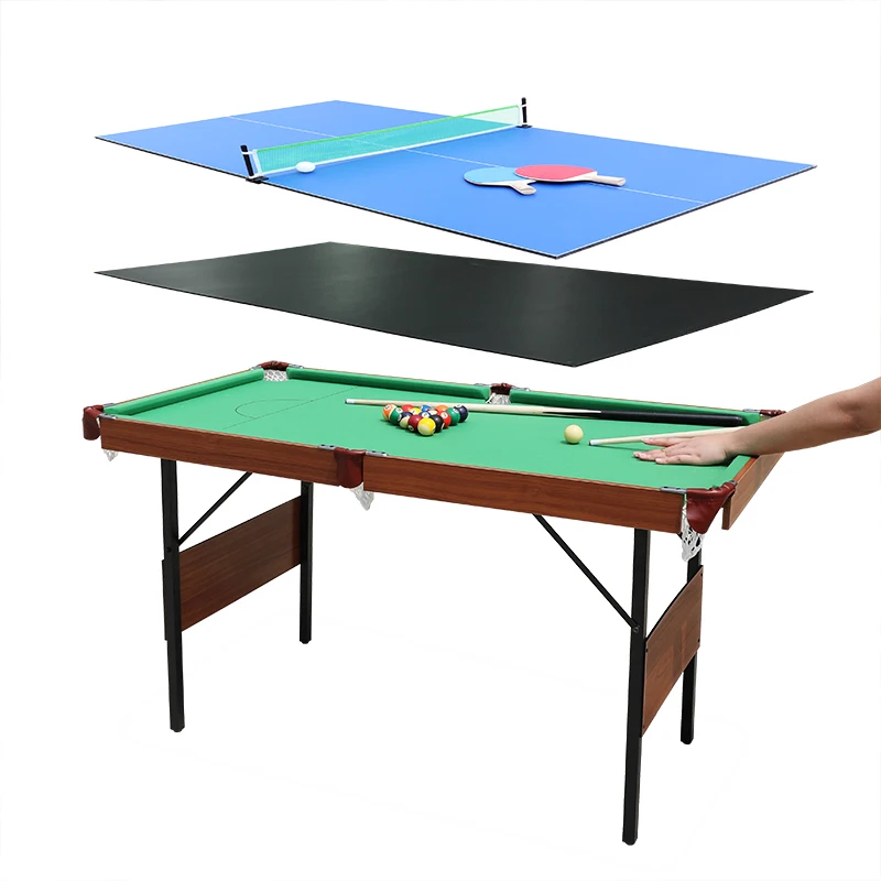 Modern Design 3 In 1 Multi Functions 6Feet Folding Leg Billiard Table Pool Snooker Table