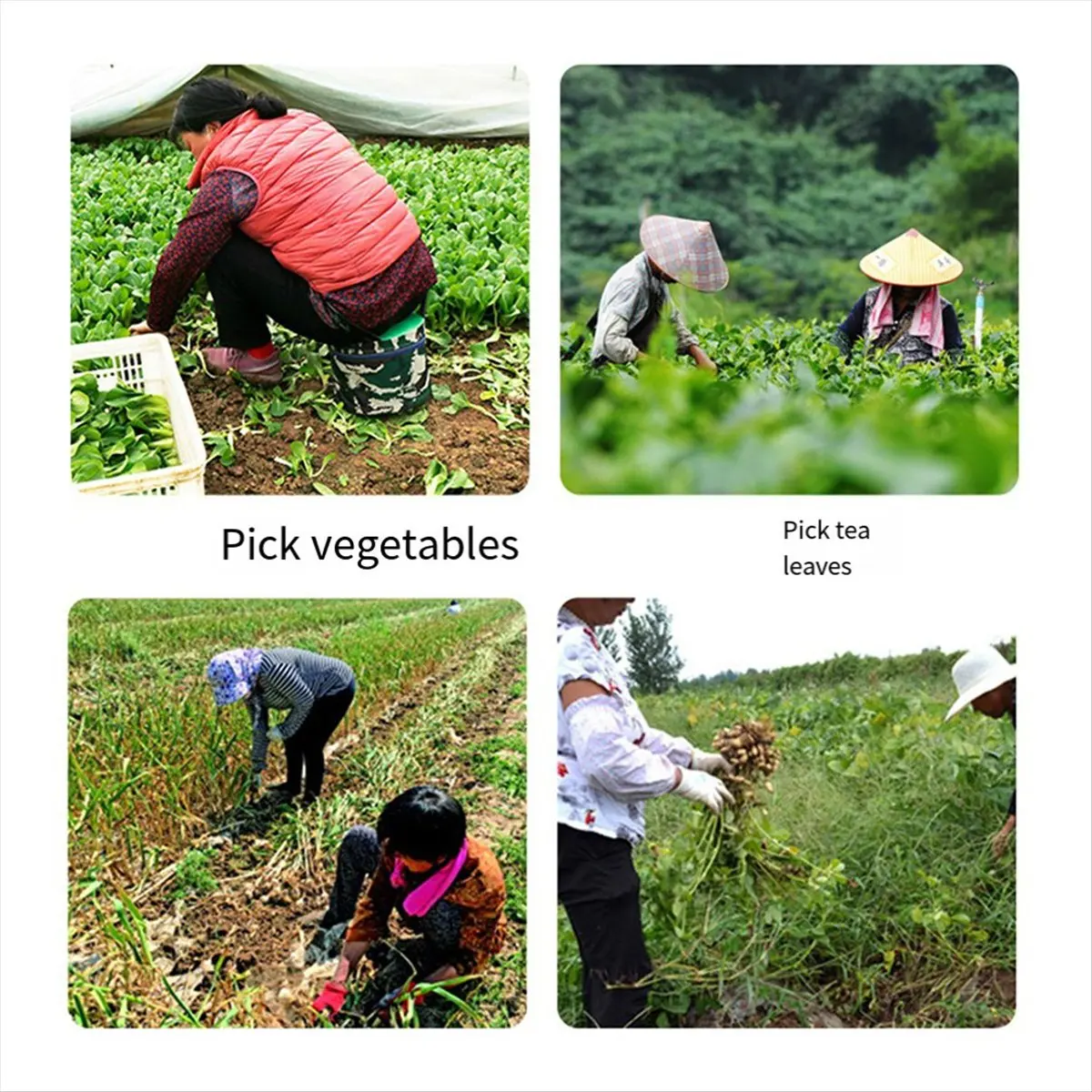 

ABJV Носимый садовый табурет, круглый табурет, рабочее сиденье, уличный стул для рыбалки для сельского хозяйства, фермы, садоводства, рыбалки на улице 25 см