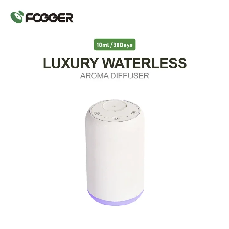 Hot Sale Small Portable USB rechargeable In-Car Waterless Aroma Diffuser Ultrasonic Smart  Air Diffuser