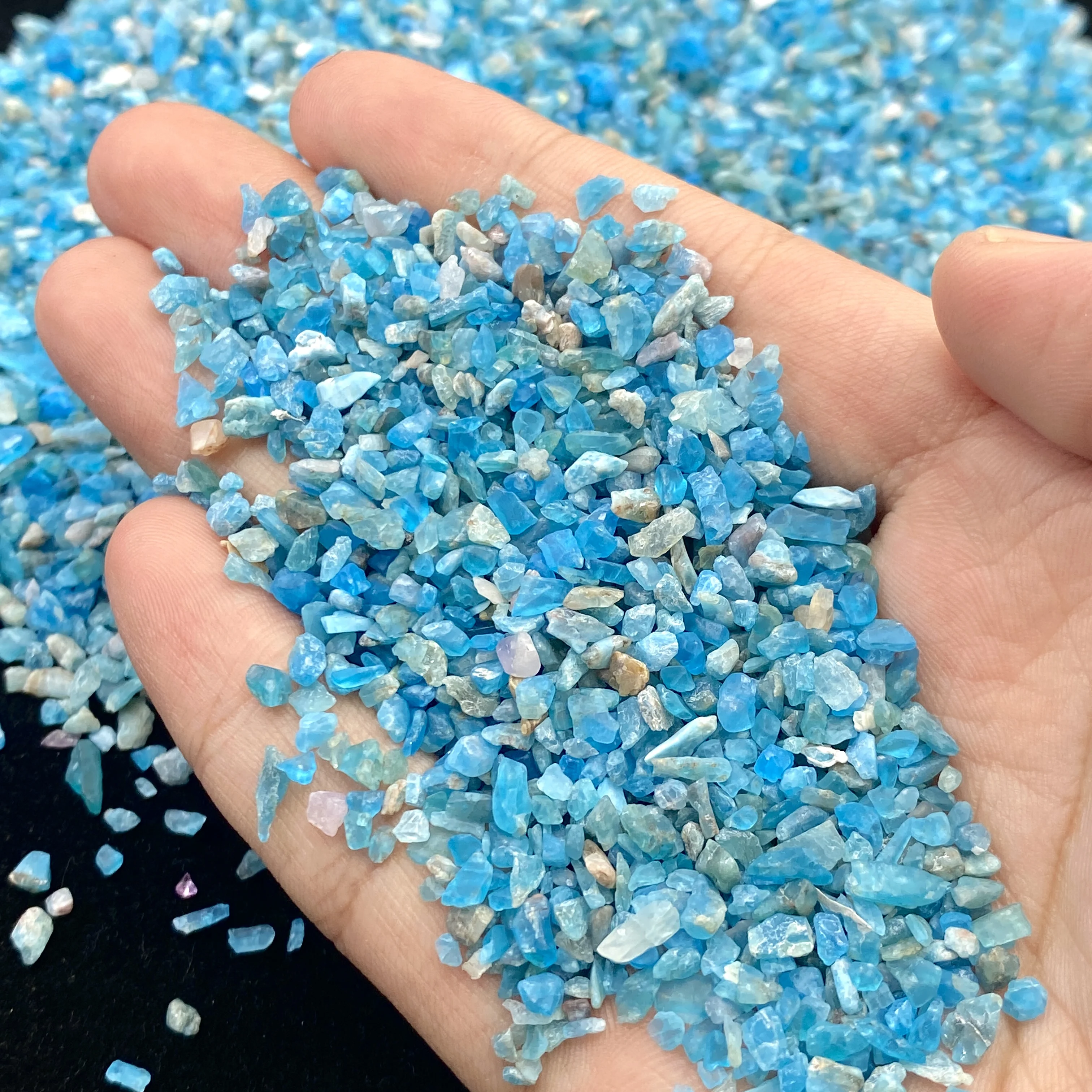 1PC High Quality Natural Blue Phosphogray Gravel,Birthday Gift,Men/WomenGift,Scene Decoration,Crystal Ornament,Table Decoration.
