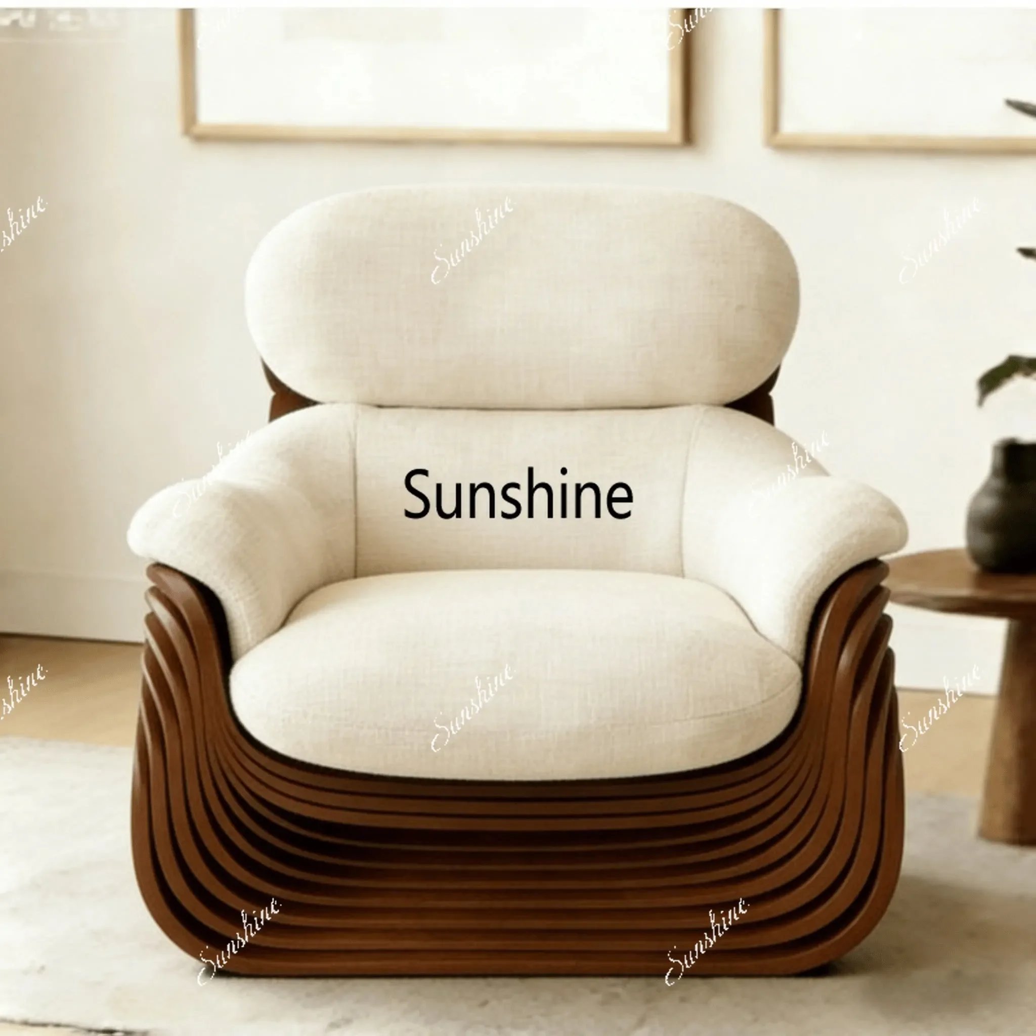 

Новый китайский диван из массива черного ореха, модель 2026 года, для дома, дизайнерский, для отдыха, премиум-класса TJ