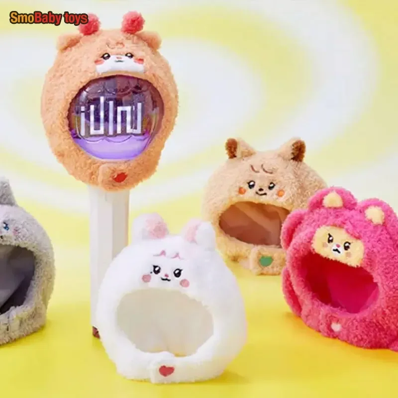 

KPOP (G)I-DLE Cute Cartoon Plush Light Stick Cape Miyeon Soyeon Shuhua YUQI MINNIE Cover Accessories Fans Concert Support Gifts