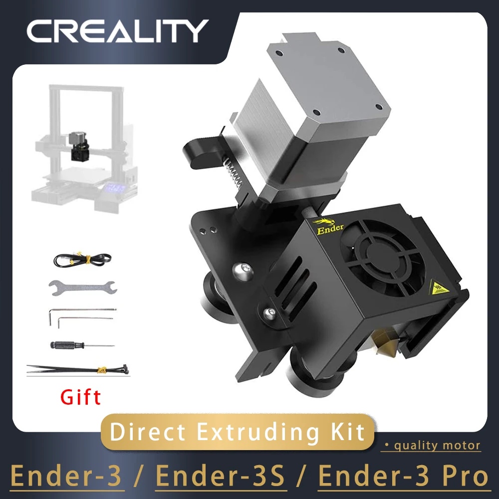 

Creality Ender 3 Direct Drive Extruder Upgrade kit with 42-40 Exturder Motor Full Assembled Hotend Kit for Ender-3 Ender-3S/Pro