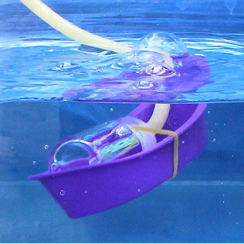 Homemade Experimental salvage boat Fun physics science experiment child kids students technology equipment diy material