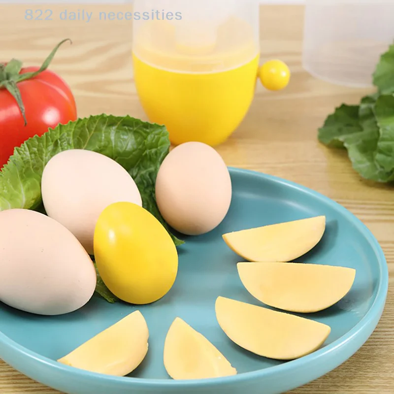 convenientEgg Scrambler Hand Egg Shaker Mixer Food Grade Silicone Yolk Egg White Mix Tool