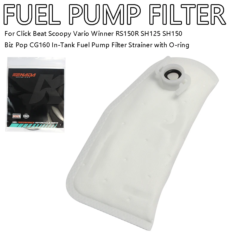 In-Tank Fuel Pump Filter Strainer 15420-12K00 for Raider 150FI/R150FI Satria F150FI/FU150FI Skydrive Sport/Crossover /Address110