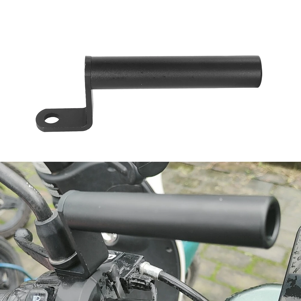 Lengthening Extender Bracket Rearview Mirror Mount Universal for Motorcycle Scooter Bike Support Mobile Phone Holder Spotlight