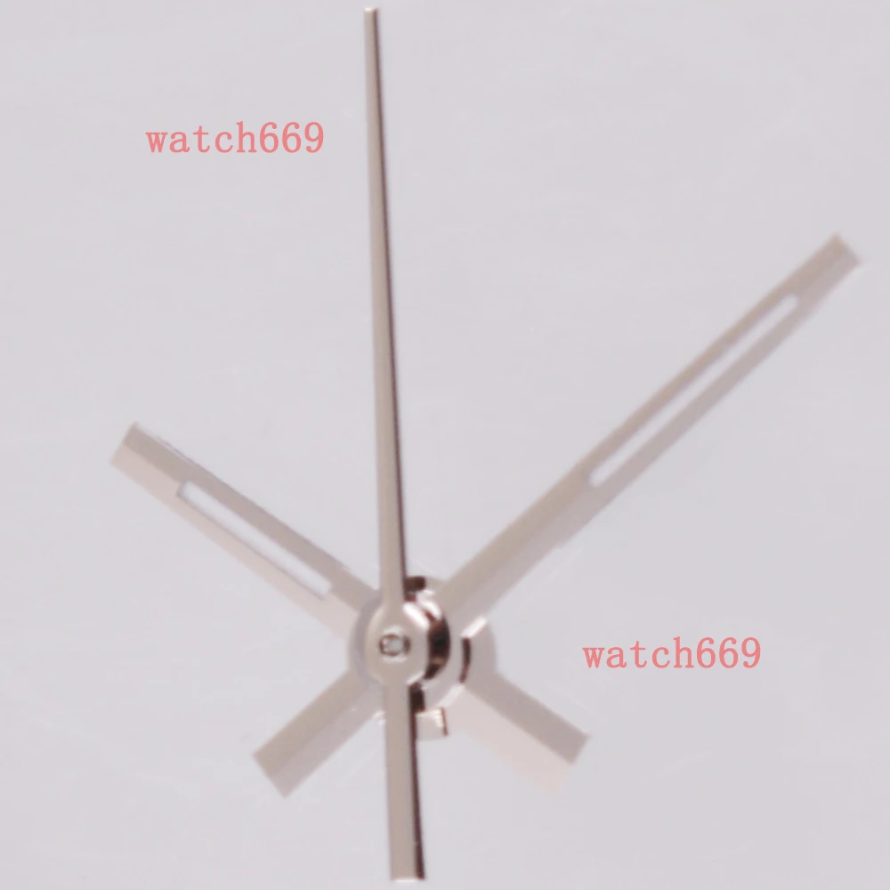 Manecillas de reloj plateadas, manecillas luminosas verdes compatibles con manecillas NH05, accesorios de movimiento de manecillas NH06