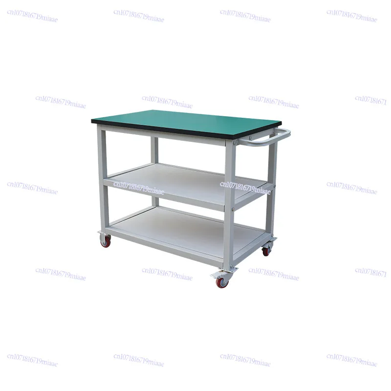 

Двухслойная тележка, антистатический поворот тележки, многофункциональный многослойный верстак, сортировочная стойка, движущийся шкив