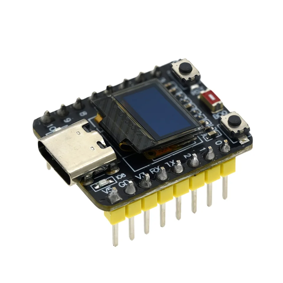 ESP32-C3 SuperMini Entwicklungsboard WiFi BLE RISC-V mit 0,42 Zoll OLED Keramikantenne Typ-C für Arduino IoT – Detail 3