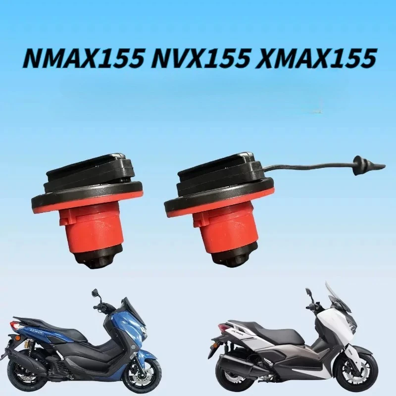 For Yamaha NMAX155 NVX155 XMAX300 Scooter Direct Replacement Gas Oil Cap High Sealing Improved Fuel Tank Cap