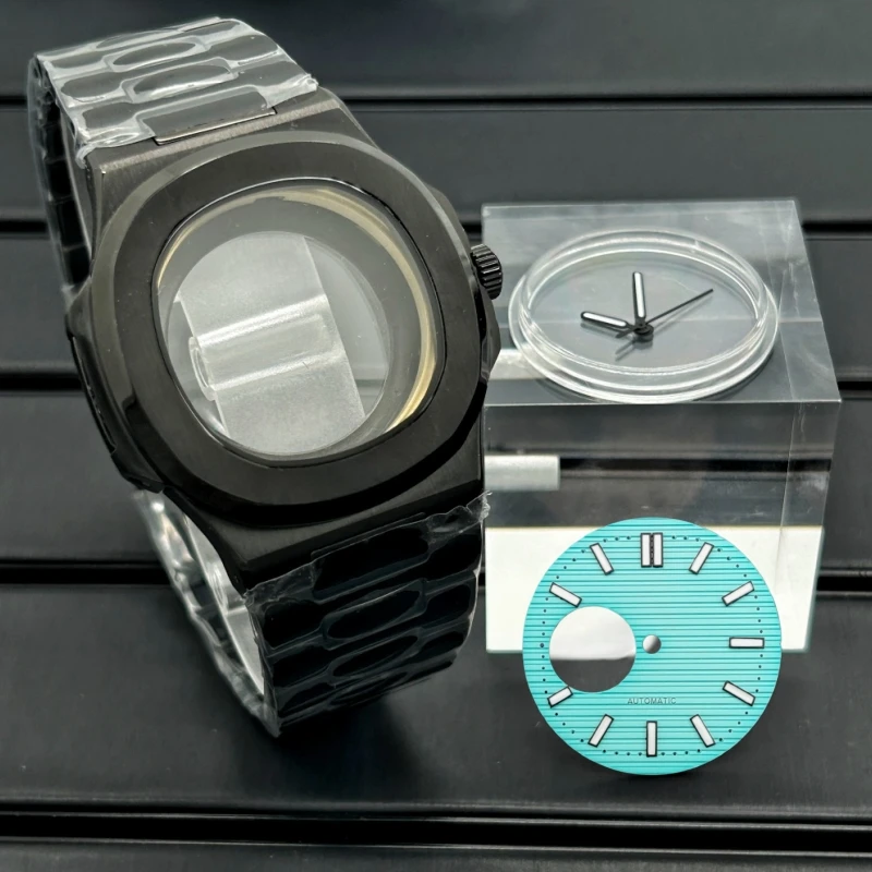 

Green Luminous 30.5mm Watch Dial Accessories Suitable for PP Nautilus NH35 NH36 NH38 NH70 Movement Watch Hands Watch CaseNo Logo