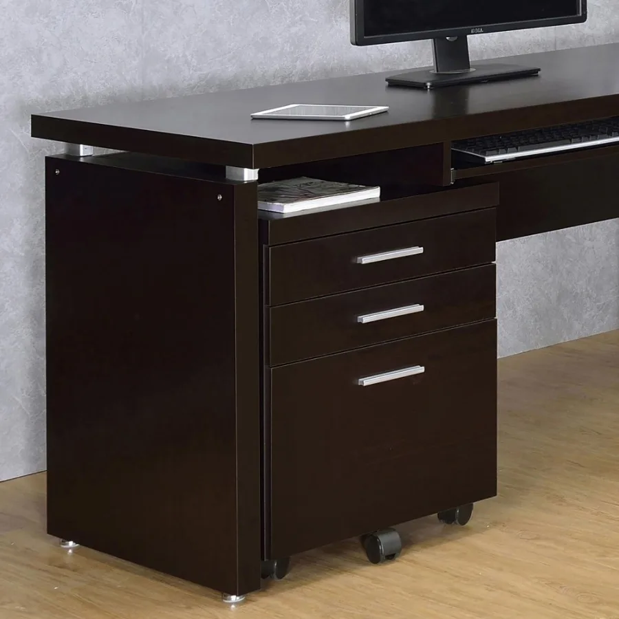 

Cappuccino 3Drawer File Cabinet