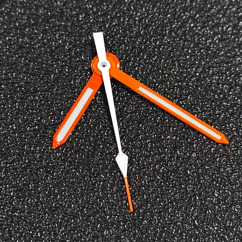 VK63 시계 바늘 C3 그린 야광 6침 VK63 오토매틱 무브먼트 호환 VK63 오렌지 실버 블루 고품질 시계 바늘