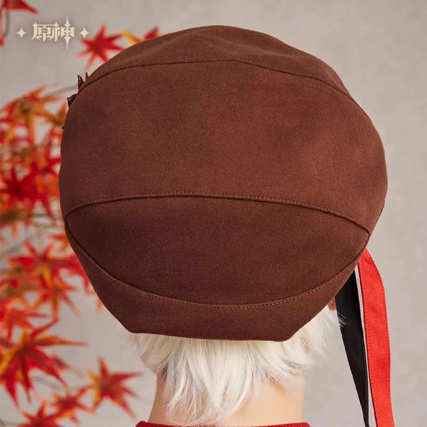 [Genuine] Kazuha Theme Impression Casual Cloud Hat Anime Game Cosplay Accessories Headwear 54-58CM Adult Caps Original Gifts