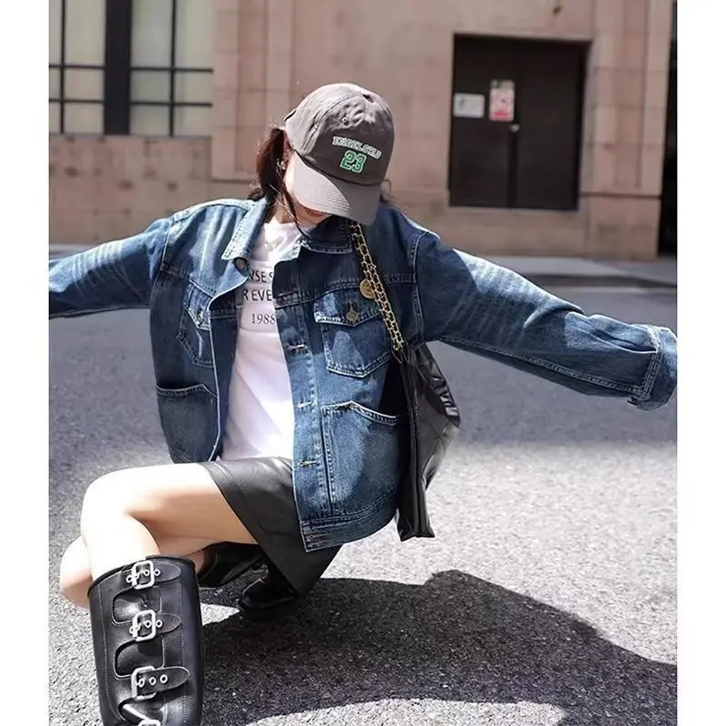 

Женские короткие стеганые куртки с авокадо, облегающие талию, средние, нерегулярные, ленивые, весна/осень, пара, обычные, леопардовые, эмо