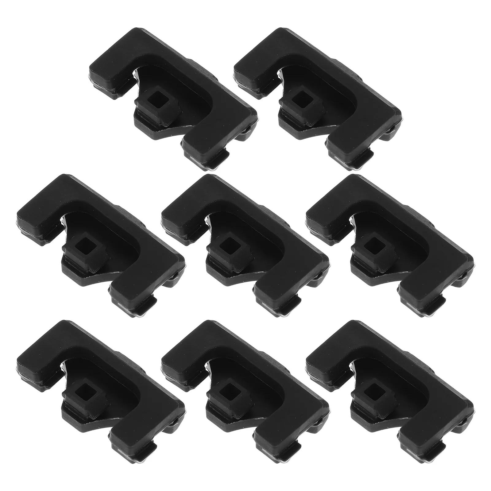 

8pcs Air Fryer Accessories Parts Replacement Bumper Feet Plastic Tabs For Tray Tips Crisper Basket Protection Compatible With