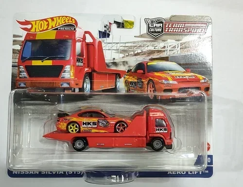 Original Hot Wheel Car Culture Team Transport Gulf Nissan Liberty