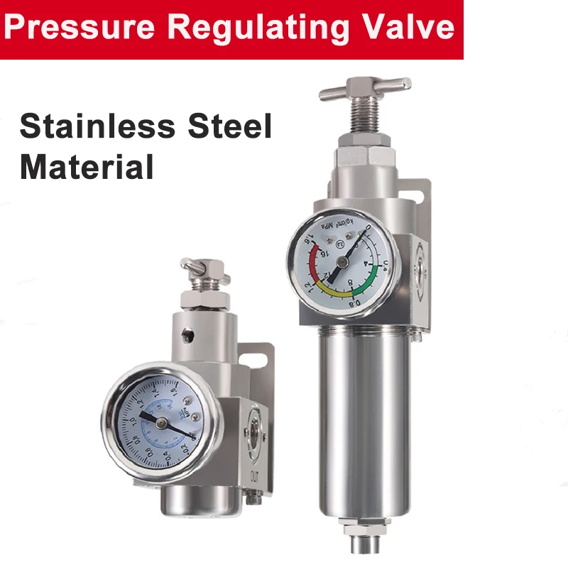 Stainless Steel Pneumatic Pressure Reducing Valve SFR-200/400-02/03 Pressure Resistant 16/40 kg