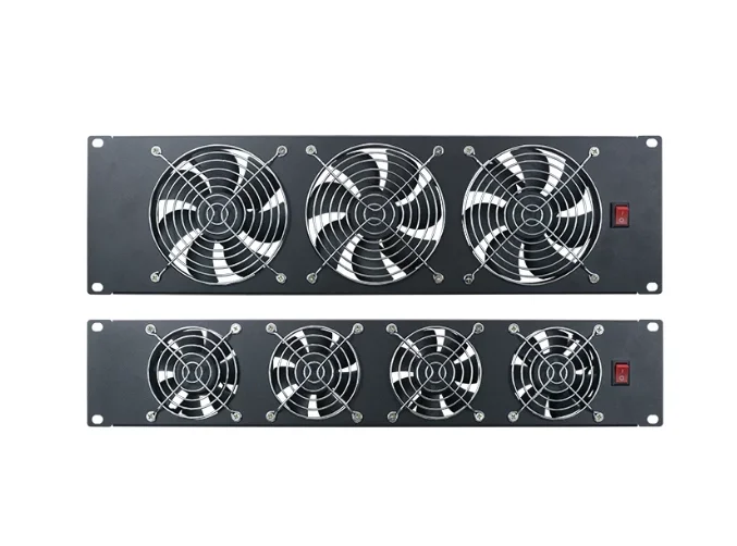 19 Inch Server Rack Mount 2U 3U 220V High Power Exhaust Cooling Fan Panel With Lightning Protection 1 pcs - view 6