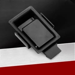 Black Stainless Steel Small Industrial Equipment Panel Lock Toolbox Drawer Instrument Pull Pin Lock Collision Lock