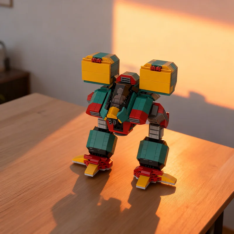 751 piezas MOC F 6t Big Foot Sonic Adventure 2 The Hedgehog, Bloques de Construcción de Modelos, Regalo Creativo DIY, Decoración para Exhibición, Ensamblaje Premium